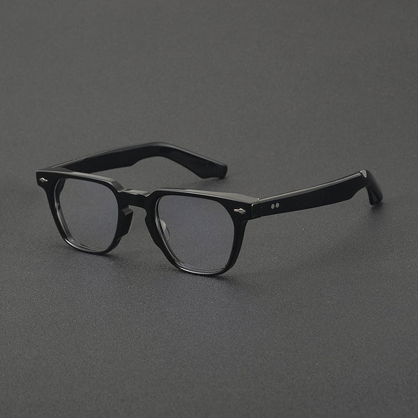 Sutton Retro Rectangle Acetate Glasses Frame