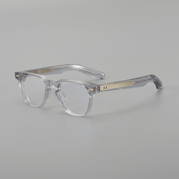Sutton Retro Rectangle Acetate Glasses Frame