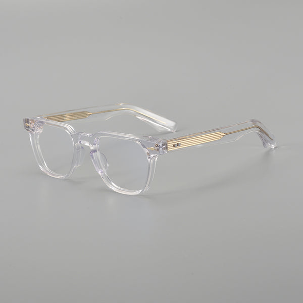 Sutton Retro Rectangle Acetate Glasses Frame