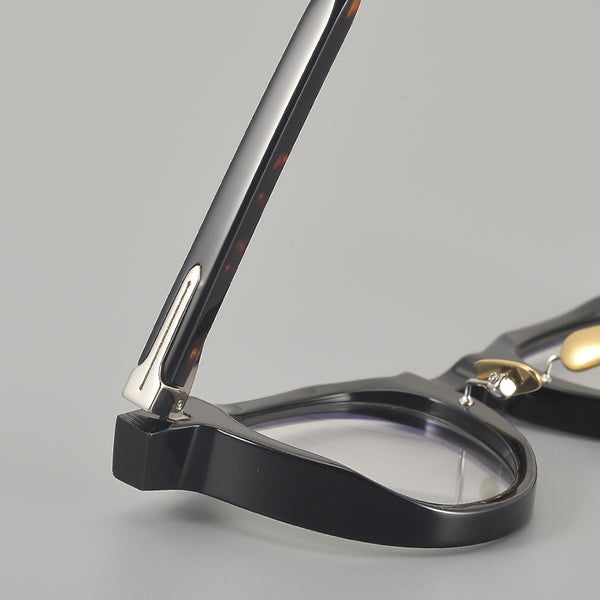 Sutton Retro Round Acetate Glasses Frame