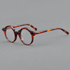 Vintage Acetate Round Eyeglasses Frame Myopia Hyperopia Progressive