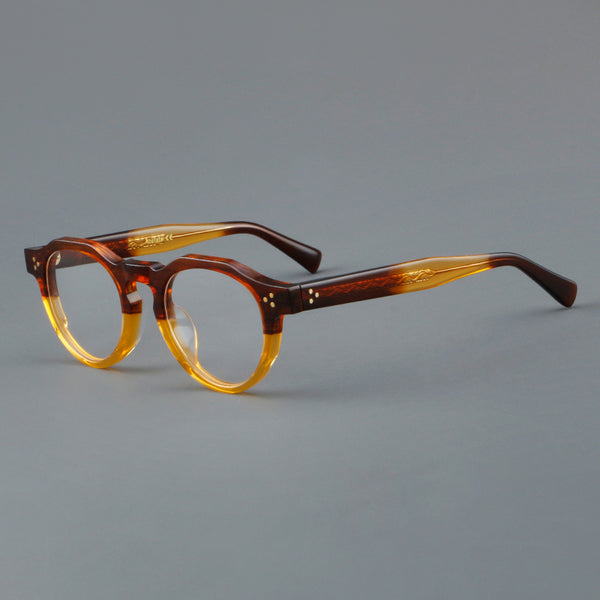 Andon Retro Round Acetate Glasses Frame eyeweare