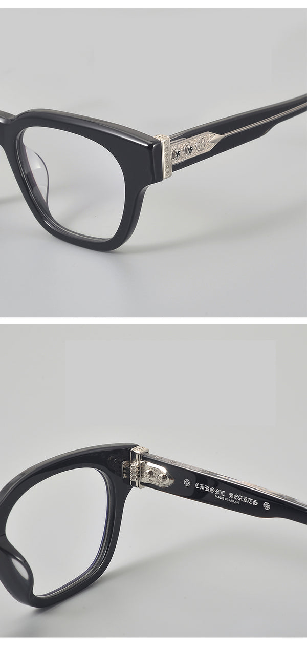 Endres Rectangle Acetate Titanium Glasses Frame