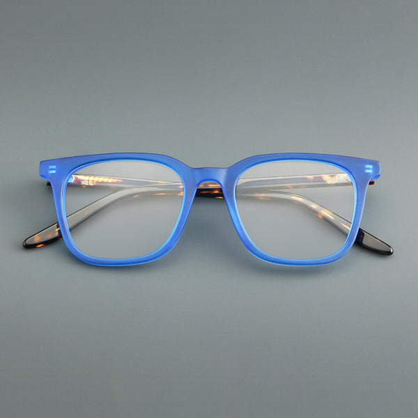 Reyno Classic Square Acetate Glasses Frame