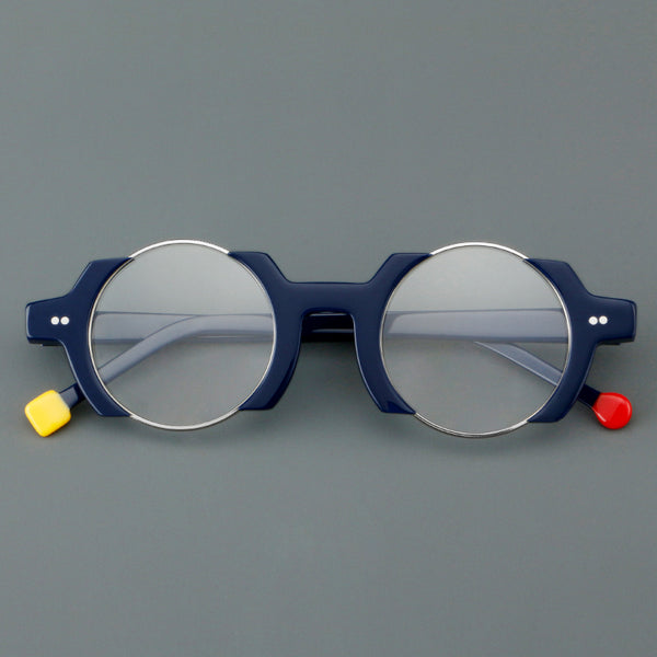 Sangcoo 'Legend' Round Acetate Frames (Tom Hardy Style)