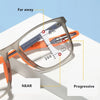 Ultra-Light Multifocal Photochromic Progressive Anti-Blue Light Reading Glasses