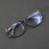 Zago Retro Rectangle Acetate Glasses Frame