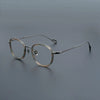 Copp Retro Square Titanium Glasses Frame