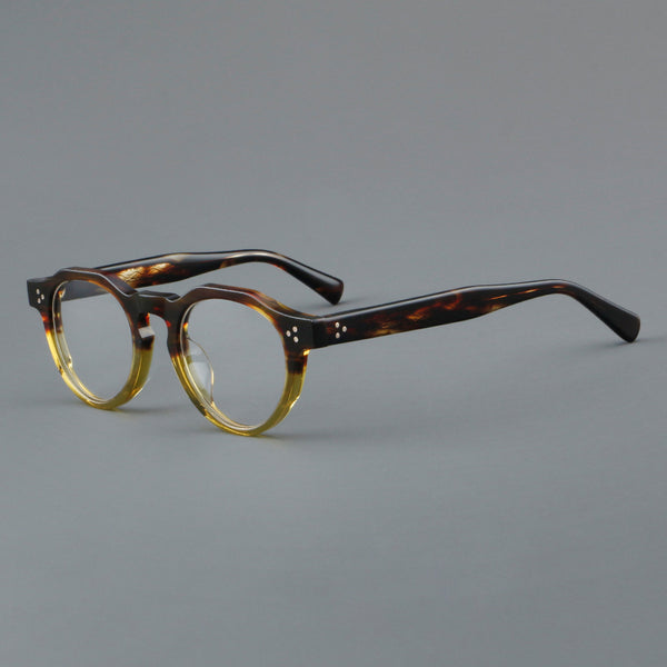 Andon Retro Round Acetate Glasses Frame eyeweare