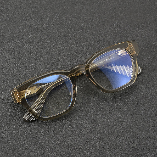 Endres Rectangle Acetate Titanium Glasses Frame