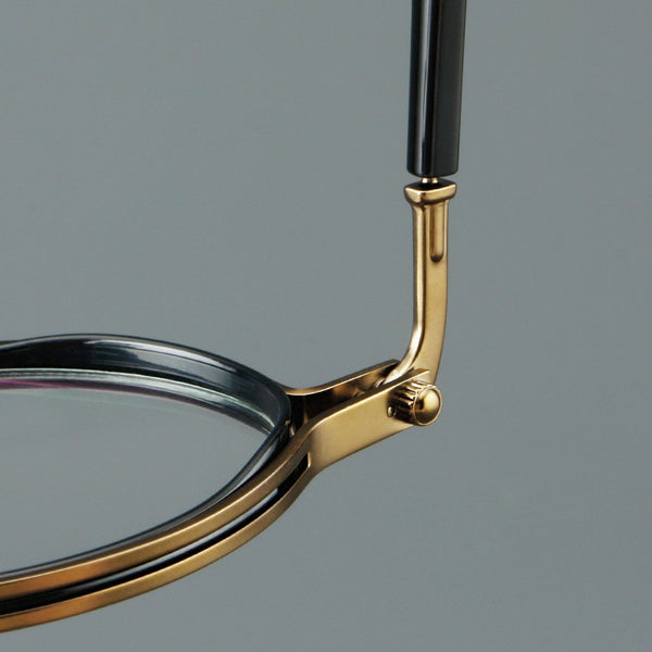 Kham Vintage Acetate Titanium Glasses Frame