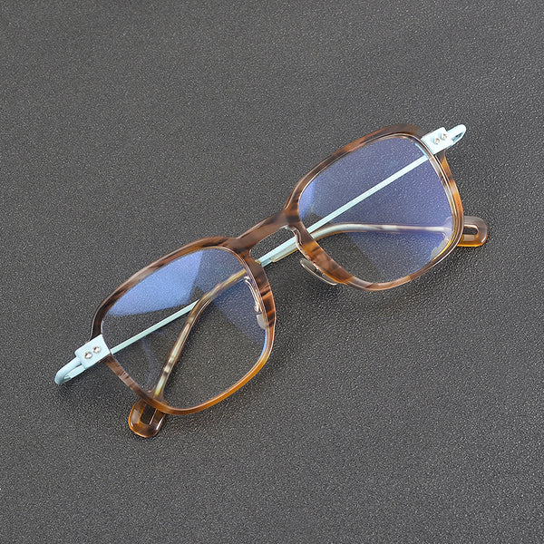 Freed Retro Square Titanium Glasses Frame