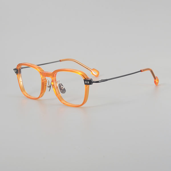Freed Retro Square Titanium Glasses Frame