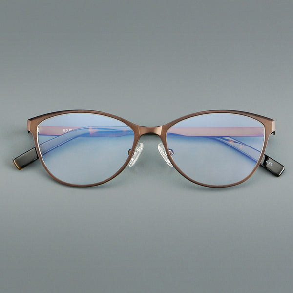 Moon Ultra-light Pure Titanium Vintage Square Eyeglasses Frame