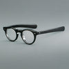 Crowe Vintage Acetate Round Eyeglasses Frame