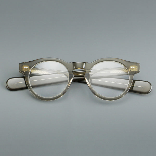 Crowe Vintage Acetate Round Eyeglasses Frame