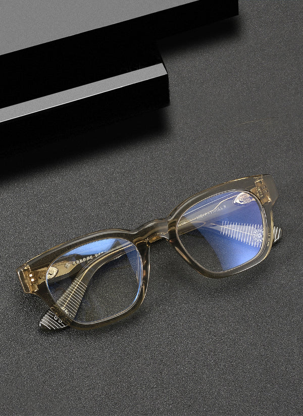 Endres Rectangle Acetate Titanium Glasses Frame