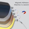 Pure Titanium Aluminum Magnetic Clip-On Glasses