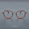 Copp Retro Square Titanium Glasses Frame