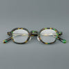 Vintage Acetate elliptical Eyeglasses Frame Myopia Hyperopia Progressive