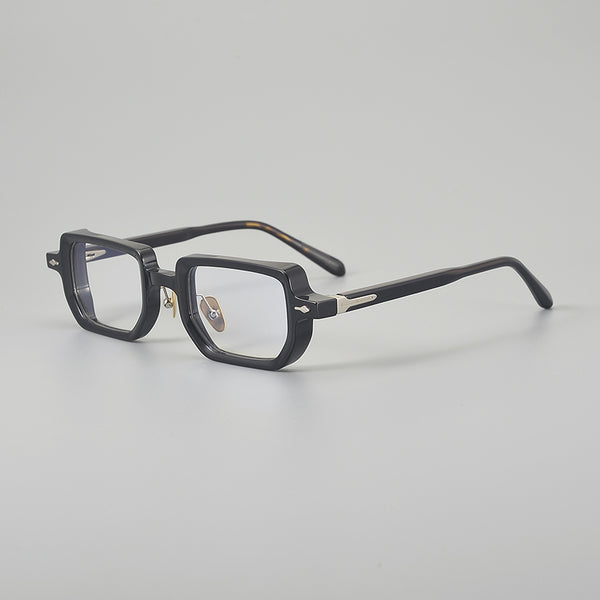 Sutton Retro Rectangle Acetate Glasses Frame