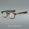 Crowe Vintage Acetate Round Eyeglasses Frame