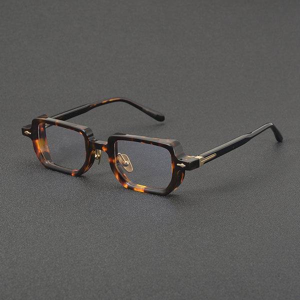 Sutton Retro Rectangle Acetate Glasses Frame