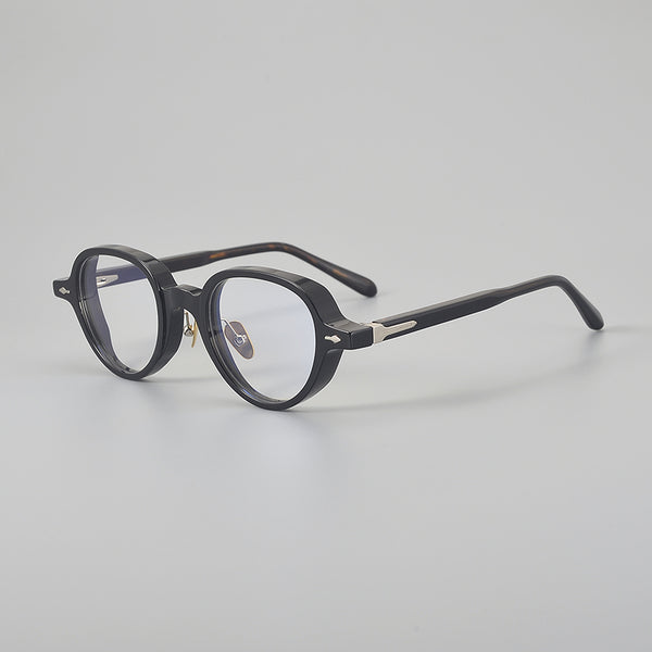 Sutton Retro Round Acetate Glasses Frame JMMCR-58