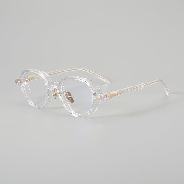 Sutton Retro Round Acetate Glasses Frame JMMCR-58