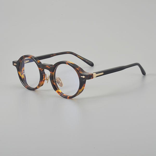 Sutton Retro Round Acetate Glasses Frame