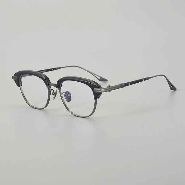 Finn Retro Rectangle Titanium Glasses Frame