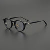 Sutton Retro Round Acetate Glasses Frame