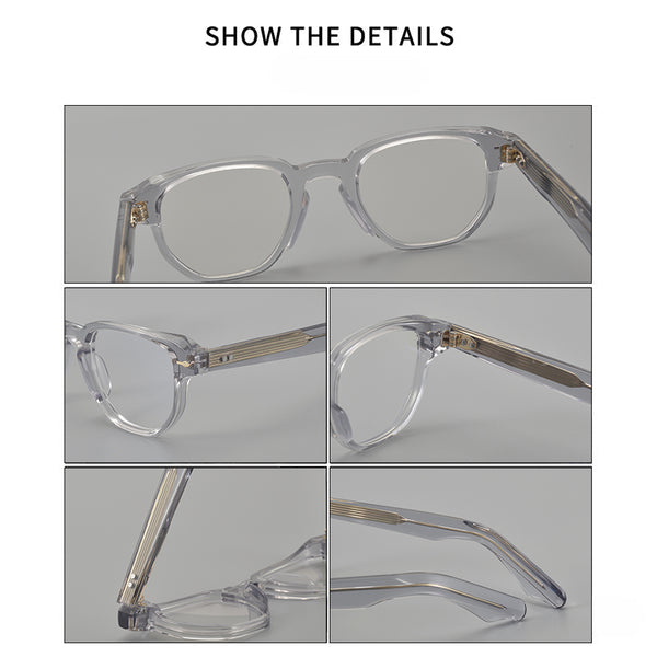 SANGCOO Retro Square Acetate Glasses Frame