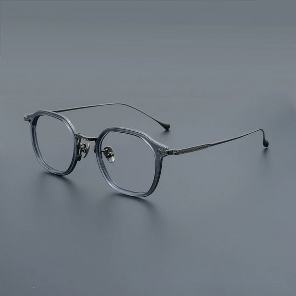 Penni Retro Square Titanium Glasses Frame