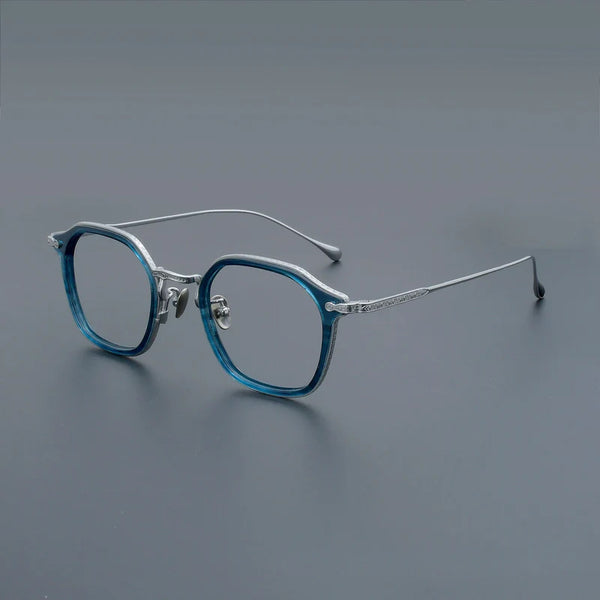 Penni Retro Square Titanium Glasses Frame