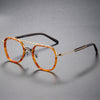 HONGMEI Titanium Vintage Round Eyeglasses Frames
