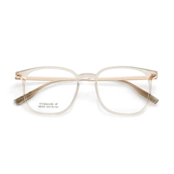 HONGMEI 8160 High Quality Square Retro Square Classic Eyeglass Frames Myopia Prescription Glasses Hyperopia Reading Optical
