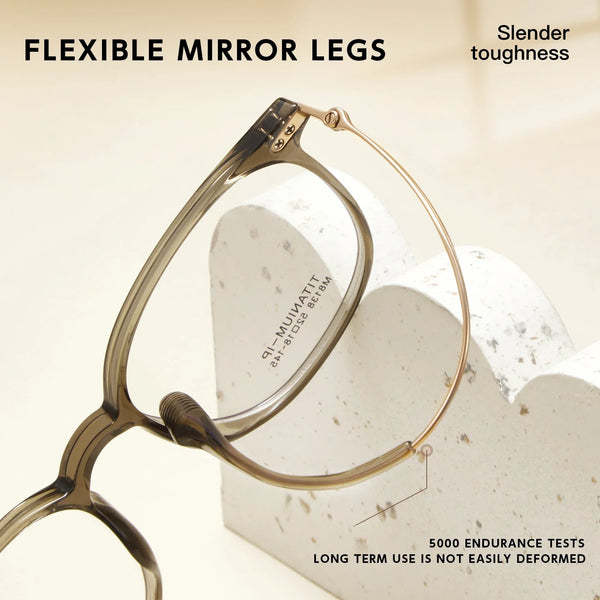 HONGMEI New Ultra-light Simple Myopia Eyewear Fashion Ultra-light and Flexible Transparent Hyperopia Women Reading Anti-Blue Lig