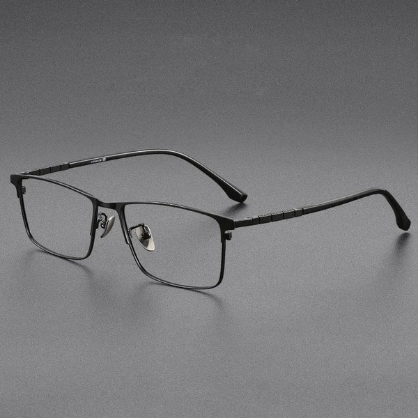 HONGMEI Square Fashion Simple Business Optica Eyeglasses Titanium Myopia Prescription Glasses Hyperopia Reading High Qualsm89188