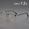 HONGMEI Square Fashion Simple Business Optica Eyeglasses Titanium Myopia Prescription Glasses Hyperopia Reading High Qualsm89188