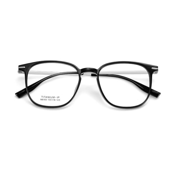 HONGMEI 8160 High Quality Square Retro Square Classic Eyeglass Frames Myopia Prescription Glasses Hyperopia Reading Optical
