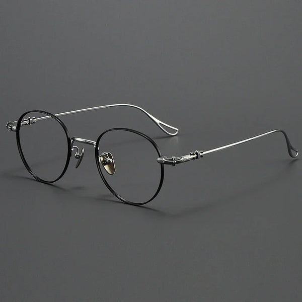 HONGMEI High Quality Retro Eyewear Men's and women's optical lenses Myopia Prescription Glasses Fashion Retro Round smGP401