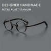 HONGMEI New Ultra-light Fashion Retro Round Small High Quality Hyperopia Reading Myopia Prescription Glasses frame