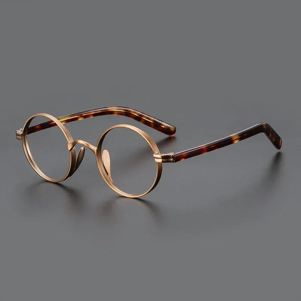 HONGMEI New Ultra-light Fashion Retro Round Small High Quality Hyperopia Reading Myopia Prescription Glasses frame