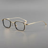 HONGMEI Fashion Square Luxury Acetate Pure Titanium Eyewear ReadingBusiness Retro Optical Prescription Eyeglasses Frame Men19052