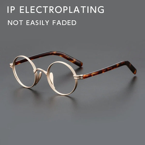 HONGMEI New Ultra-light Fashion Retro Round Small High Quality Hyperopia Reading Myopia Prescription Glasses frame