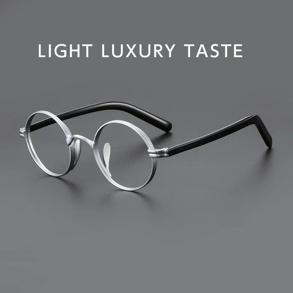 HONGMEI New Ultra-light Fashion Retro Round Small High Quality Hyperopia Reading Myopia Prescription Glasses frame