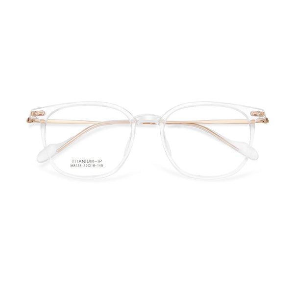 HONGMEI New Ultra-light Simple Myopia Eyewear Fashion Ultra-light and Flexible Transparent Hyperopia Women Reading Anti-Blue Lig