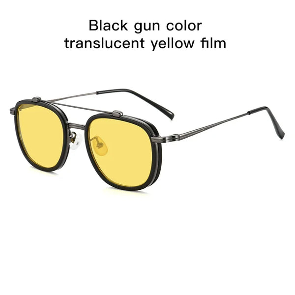 HONGMEI Men's and women'sNight Vision glasses&Anti Glare glasses Dedicated for driving Myopia Prescription Glasses Customizable