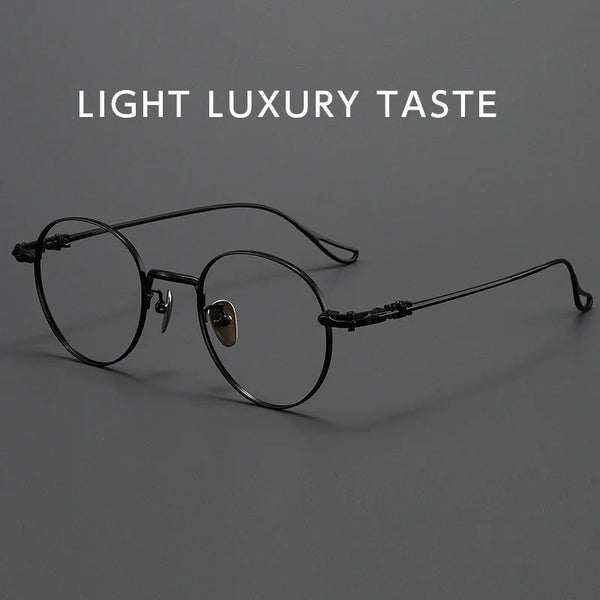 HONGMEI High Quality Retro Eyewear Men's and women's optical lenses Myopia Prescription Glasses Fashion Retro Round smGP401